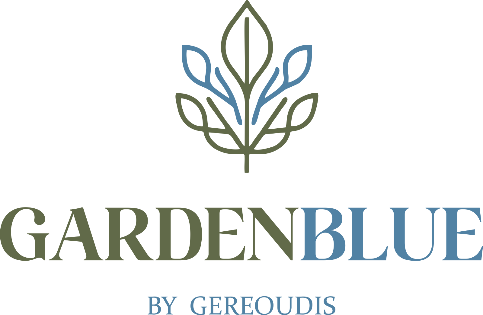 Garden Blue By Gereoudis
